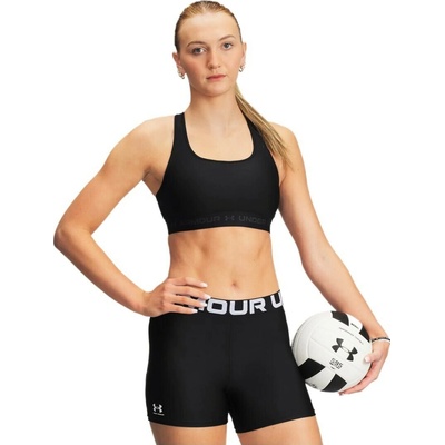 Under Armour Crossback Mid Bra-BLK