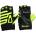Stefan Botev Men Fitness Gloves - Black / Electric Green S