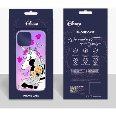 Pouzdro AppleMix DISNEY Apple iPhone 5 / 5S / SE - myška Minnie - Minnie a jednorožec - gumové