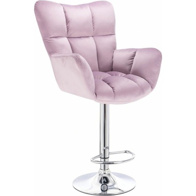 LuxuryForm Design Aurora Velur na striebornom tanieri levanduľa