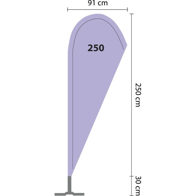 Muší křídlo FLY WING 250