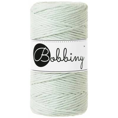 Bobbiny Macrame ropes 3PLY - 3mm Bobbiny - Macrame ropes 3PLY - 3mm: Milky green