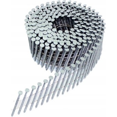 žiadna značka Klincové sponky z drôtu, bubnové, kolatovane CNW 3,1x90 mm - 3600 ks