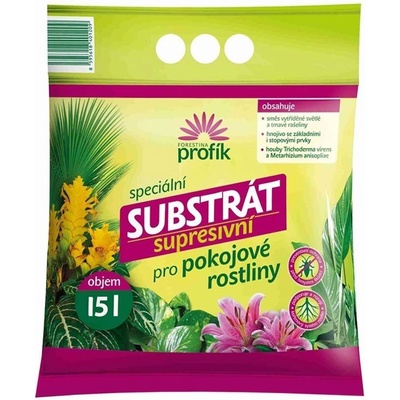 Substrát Forestina Profík - Supresivní pro pokojové rostliny 15 l