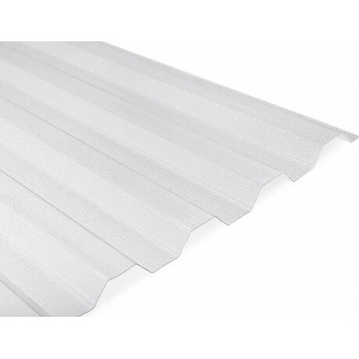 Covernit Trapézový polykarbonát s jemnou strukturou 1000 mm 1000 x 1060 x 08 mm čirý 1 ks