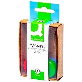 Q-CONNECT 25 mm mix barev sada 4 ks