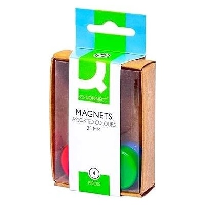 Q-CONNECT 25 mm mix barev sada 4 ks