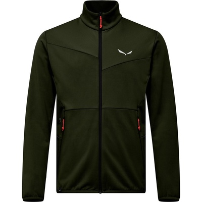 Salewa Мъжко поларено яке Salewa Puez Cammino PL Jacket Fleece jacket - Dark Olive - размер 48 (EU) (005-6101-0312)
