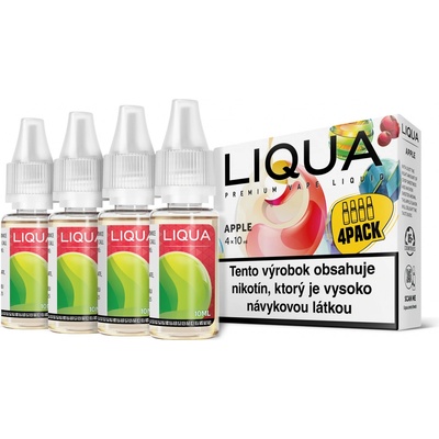 Ritchy Liqua Elements 4Pack Apple 4 x 10 ml 3 mg