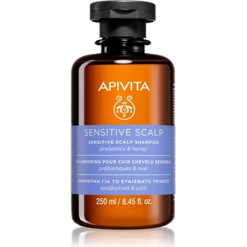 Image 1 of APIVITA Sensitive Scalp Shampoo шампоан за чувствителна и раздразнена кожа на скалпа без сулфати 250ml