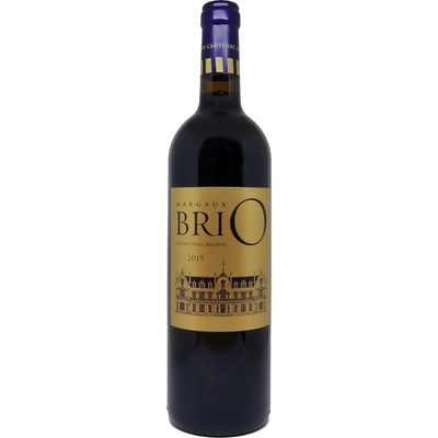 Chateau Brio de Cantenac Brown Margaux červené 2019 13,5% 0,75 l (čistá fľaša)