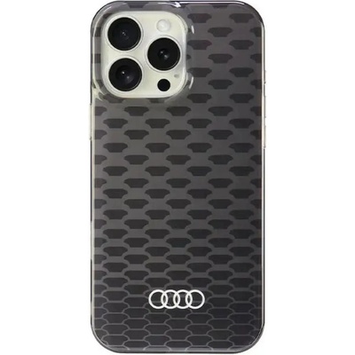 Audi IML Stitching Pattern MagSafe iPhone 16 Pro Max 6.9" черен/черен твърд калъф AU-IMLMIP16PM-Q5/D3-BK (6955250227797)