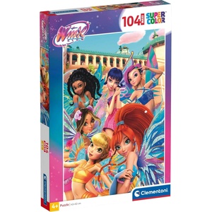 Clementoni Пъзел Clementoni от 104 макси части - Феите от Уинкс Клуб (23004) - baby