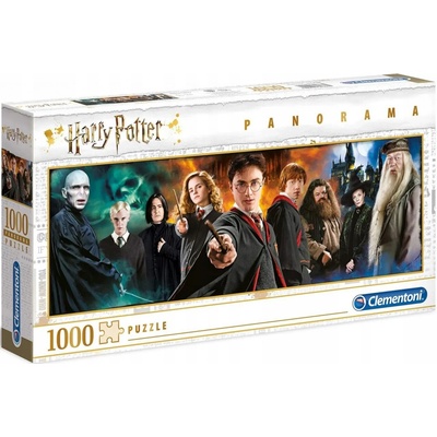 Clementoni 61883 Harry Potter panorama 1000 dílků