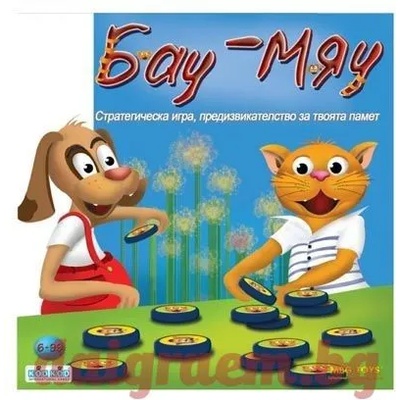 Настолна игра Бау-Мяу (l1546)