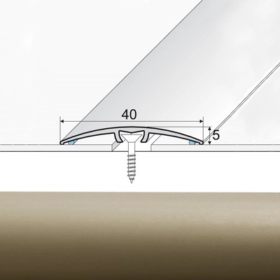 Effector A64 Profil prechodový Šampaň 2.7 m