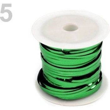 Dekorační drát šíře 3 mm zelená pastelová 1ks