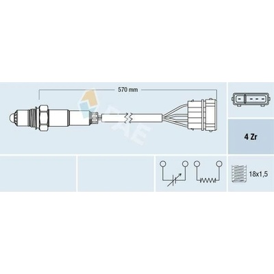 Lambda sonda FAE 77239