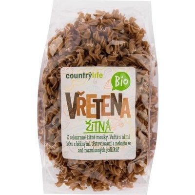 COUNTRY LIFE Těstoviny vřetena žitná 400 g