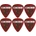 Boss BPK-72-SH Celluloid 6 Перце за китара (BPK-72-SH-KS-6PACK-SET)