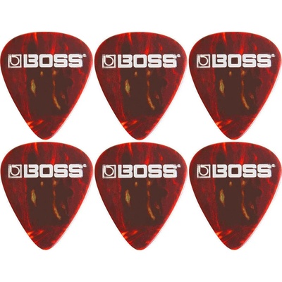 Boss BPK-72-SH Celluloid 6 Перце за китара (BPK-72-SH-KS-6PACK-SET)