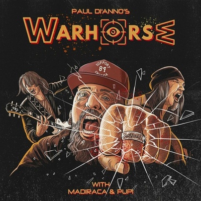 Paul Di'Anno's Warhorse - Paul Di'Anno's Warhorse (Reissue) (Transparent Orange Coloured) LP