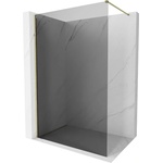 Mexen Kioto-X душ кабина Walk-in 80 x 200 см, графит 10 мм, златен - 800-080-101-50-40-X (800-080-101-50-40-X)