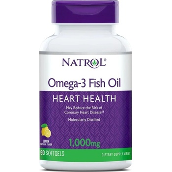 Natrol Omega-3 Fish Oil 1000mg, 90 Softgels