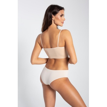 Gatta Bodywear Безшевни дамски бразилиани, телесен цвятeh-46862-light nude 2 - Черен, размер s