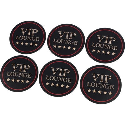 Rockbites Подложки за чаши vip (ВИП) - черен - rockbites - 101227