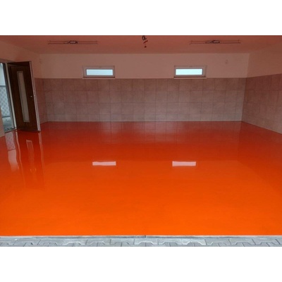 Protiskluzová Epoxidová hmota ROKOFLOOR® INDUSTRY ESP RAL 2008 Světlečervená oranžová 25KG set
