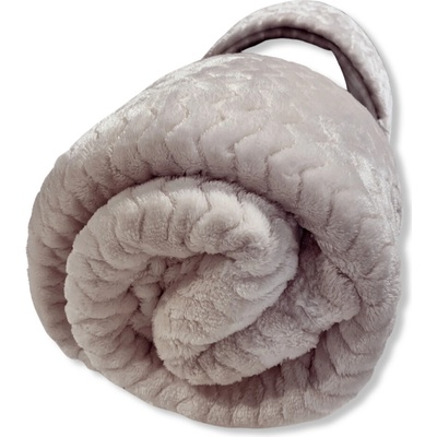 ComfortMatrace Deka mikrovlákno King hnedá 230x200