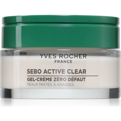 Yves Rocher Sebo Active Clear gelový krém proti nedokonalostem pleti 50 ml