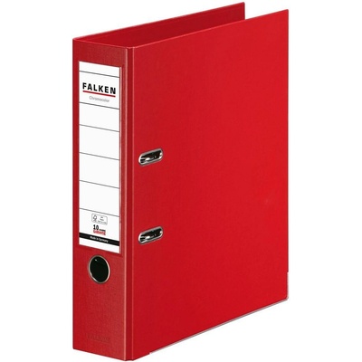 Falken Класьор Chromocolor, 8 cm, PP, червен (1070120512)