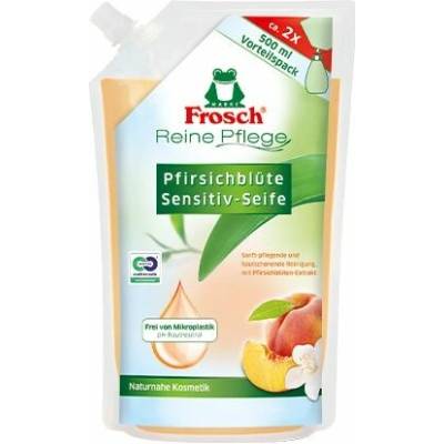 Frosch tekuté mýdlo peach Ring 500 ml