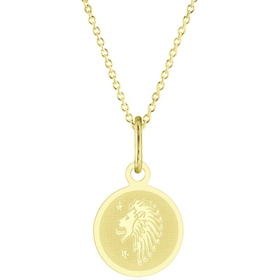 Gemmax Zlatý řetízek se znamením lev GUSYN-35851-36261