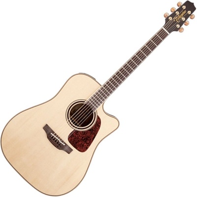 Takamine P4DC Natural Електро-акустична китара Дреднаут