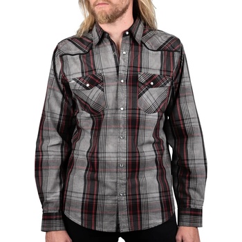 Image 1 of WORNSTAR мъжка риза дълъг ръкав WORNSTAR - Asphalt - WSBM-ASPH