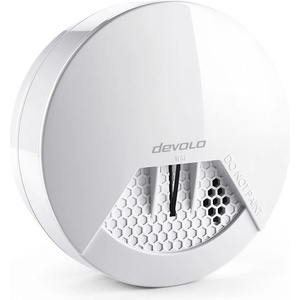 devolo Детектор за дим devolo 09890, Z-Wave безжичен стандарт, 4 аларми едновременно, бързо и лесно позициониране (09890)