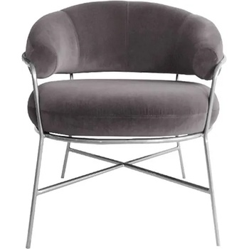 Image 1 of Bogdan Furniture Кресло Мебели Богдан модел Trudi silver