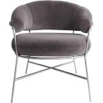 Bogdan Furniture Кресло Мебели Богдан модел Trudi silver