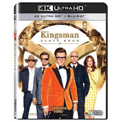 Kingsman: Zlatý kruh - 2Blu-ray (4K Ultra HD + Blu-ray)