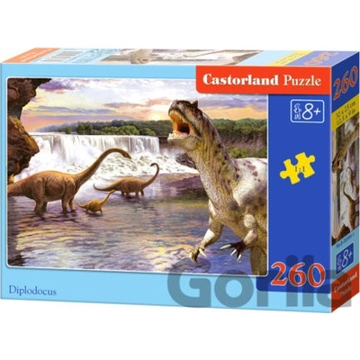 Castorland Dinosauři 260 dielov
