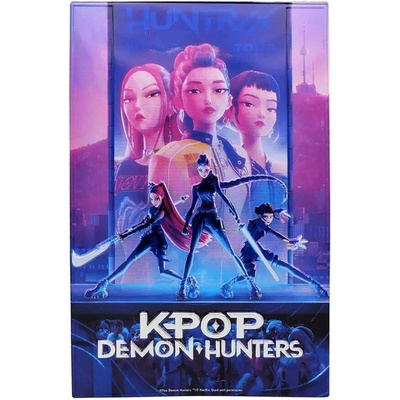 Moriarty Art Project Plechová cedule Kpop Huntrix, KPop Demon Hunters
