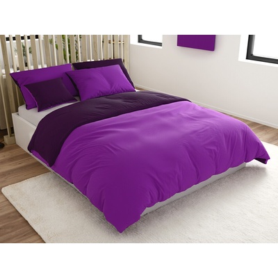 Textilomanie bavlna obliečky VIOLETTA fialové 70x90 140x200