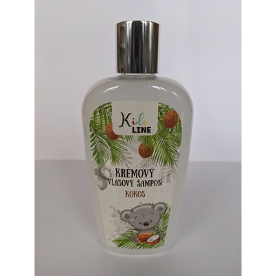 Bohemia Cosmetics dětský vlasový šampon Kokos 250 ml