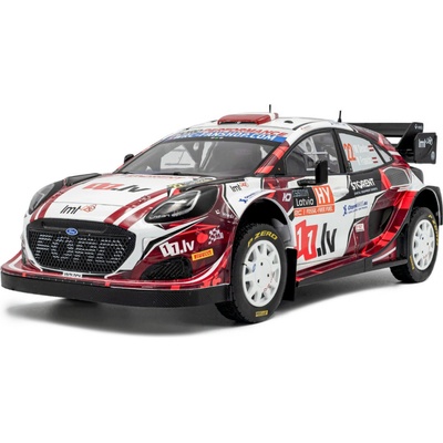 Ford Puma Rally1 22, Sesks/Francis, Rally Latvia 2024, Solido 1:18