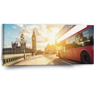 Sablio Obraz Londýn Big Ben - 110x50 cm