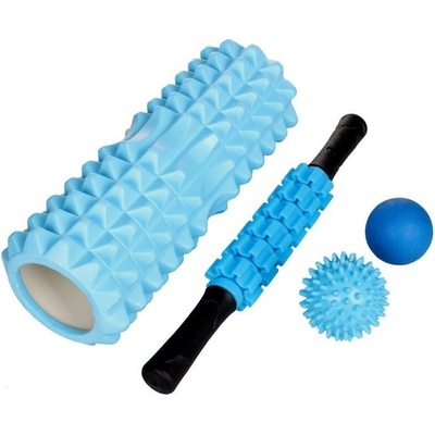 Merco Roller Set IV jóga set modrá sada