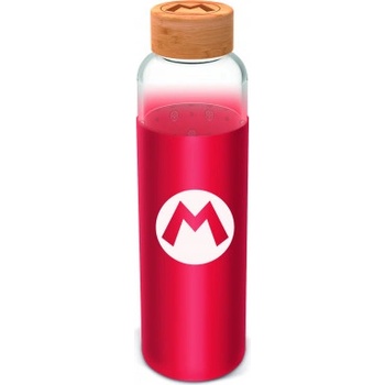 Epee Super Mario skleněná láhev se silikonovým návlekem 585 ml